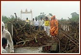 Damage and Food Distribution<br>2 July 2007 -  