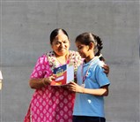 1st, 2nd and 3rd rank from each grade were awarded Gold, silver and bronze medal by Director, Dr. Neeta Shah