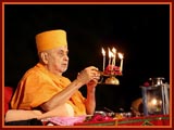Diwali Celebration with Pramukh Swami Maharaj, Gondal,2009 - 