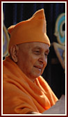 Swamishri in a divine mood