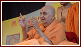 Swamishri in a divine mood