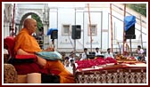 Morning puja