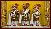Bhagwan Swaminarayan, Aksharbrahman Gunatitanand Swami and Shri Gopalanand Swami