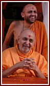 Swamishri in a divine mood