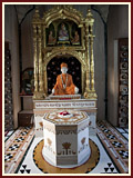 Brahmaswarup Shastriji Maharaj at Yagnapurush Smruti Mandir