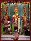 Bhagwan Swaminarayan, Aksharbrahman Gunatitanand Swami and Shri Gopalanand Swami