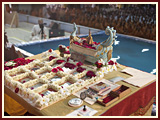 Swamishri engaged in his morning puja