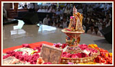  Swamishri engaged in his morning puja