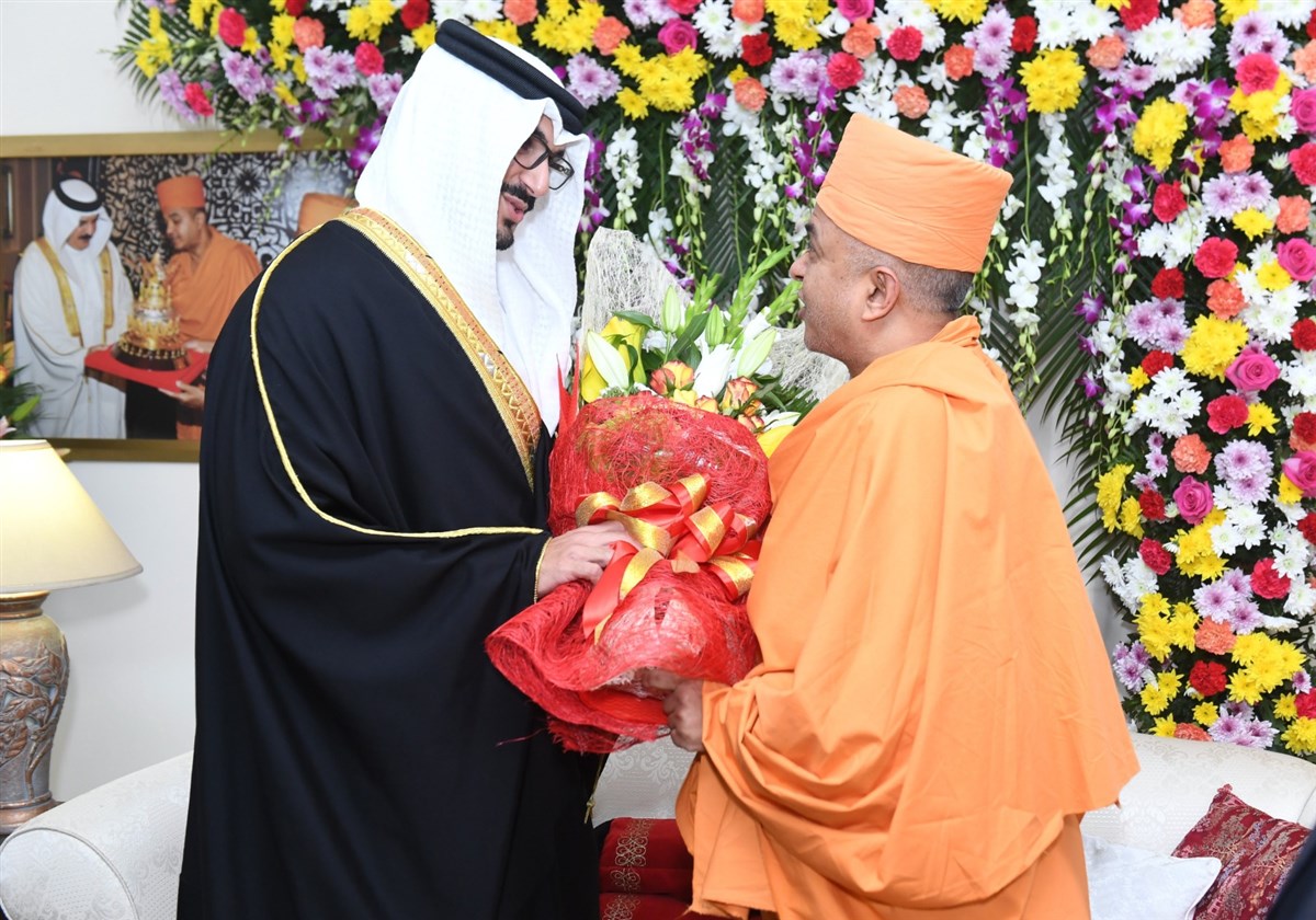 Crown Prince Bahrain Diwali 2019