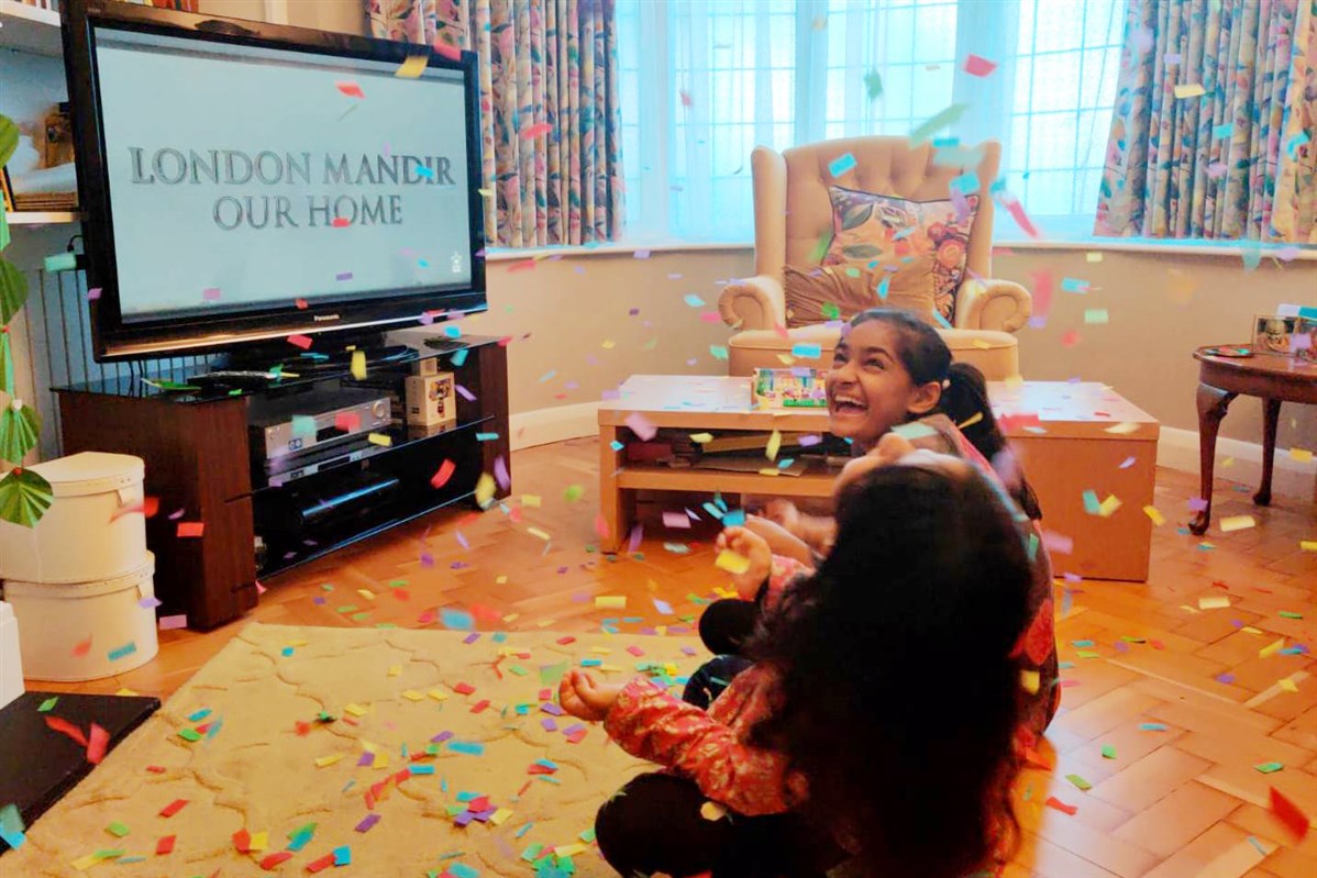 London Mandir 25th Anniversary Finale Celebrations at Home