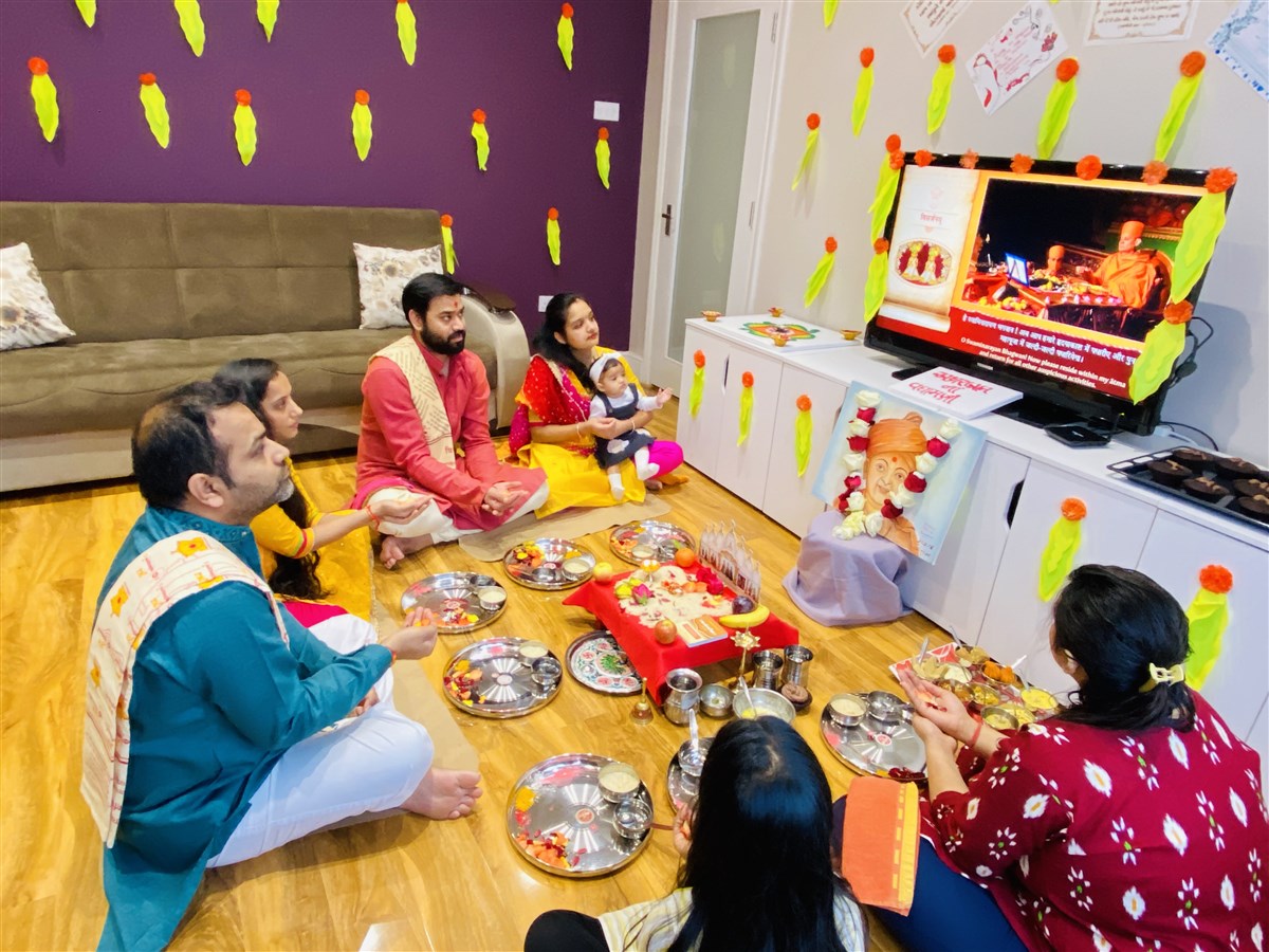 Murti Pratishtha Celebrations at Home, UK & Europe