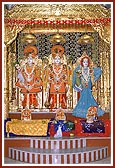   Shri Harikrishna Maharaj and Shri Lakshmi Narayan Dev