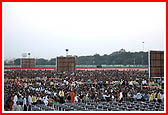Devotees and well-wishers gathered to celebration the centenary celebration