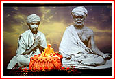 Sadhu Initiation Ceremony - Swamishri's morning puja 
