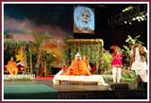 Evening ,Kishores perform a drama