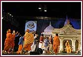 Evening ,Kishores perform skits depicting the hardships and incidents from the life of Shastriji Maharaj 