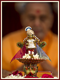 Pramukh Swami Maharaj in Ahmedabad, 24 April 2010 