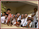 Pramukh Swami Maharaj in Ahmedabad, 24 April 2010 