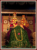 Pramukh Swami Maharaj in Ahmedabad, 25 April 2010 