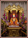 Pramukh Swami Maharaj in Ahmedabad, 22 April 2010 