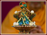 Pramukh Swami Maharaj in Ahmedabad, 12 May 2010 
