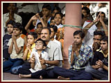 Pramukh Swami Maharaj in Ahmedabad, 12 May 2010 