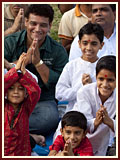 Pramukh Swami Maharaj in Ahmedabad, 7 May 2010 