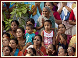 Pramukh Swami Maharaj in Ahmedabad, 7 May 2010 