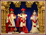 Pramukh Swami Maharaj in Ahmedabad, 30 April 2010 