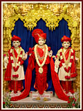 Pramukh Swami Maharaj in Ahmedabad, 30 April 2010 