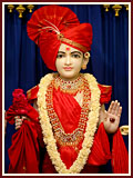 Pramukh Swami Maharaj in Ahmedabad, 30 April 2010 