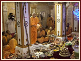 Annakut Celebration with Pramukh Swami Maharaj<br>Gondal<br>6 November 2010 - 