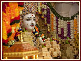Annakut Celebration with Pramukh Swami Maharaj<br>Gondal<br>6 November 2010 - 