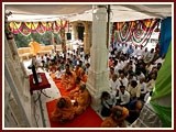 Annakut Celebration with Pramukh Swami Maharaj<br>Gondal<br>6 November 2010 - 