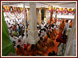 Annakut Celebration with Pramukh Swami Maharaj<br>Gondal<br>6 November 2010 - 