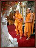 Annakut Celebration with Pramukh Swami Maharaj<br>Gondal<br>6 November 2010 - 
