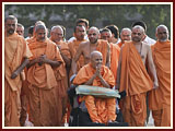 Annakut Celebration with Pramukh Swami Maharaj<br>Gondal<br>6 November 2010 - 