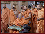 Annakut Celebration with Pramukh Swami Maharaj<br>Gondal<br>6 November 2010 - 
