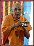 Annakut Celebration with Pramukh Swami Maharaj<br>Gondal<br>6 November 2010 - 