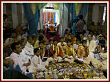 Annakut Celebration with Pramukh Swami Maharaj<br>Gondal<br>6 November 2010 - 