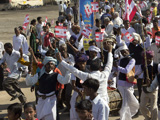  The grand murti-pratishtha procession