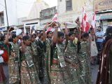  The grand murti-pratishtha procession