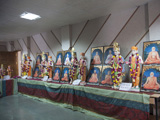  Swamishri performs pratishtha rituals of murtis for several BAPS hari mandirs
