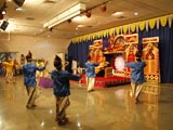 Welcome dance by youths