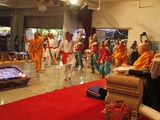 Welcome dance by youths