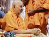 Swamishri in a happy mood