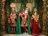 Shri Harikrishna Maharaj and Shri Radha-Krishna Dev