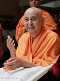 Swamishri in a divine mood