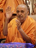 Swamishri in a divine mood