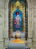 Swamishri engaged in darshan of Thakorji